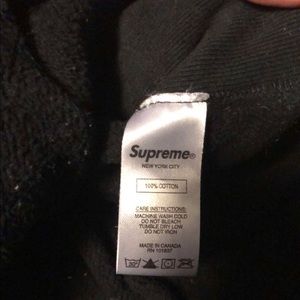 Supreme box logo sweatshirt (FW17)